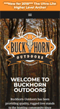 Mobile Screenshot of buckhornoutdoorproducts.com